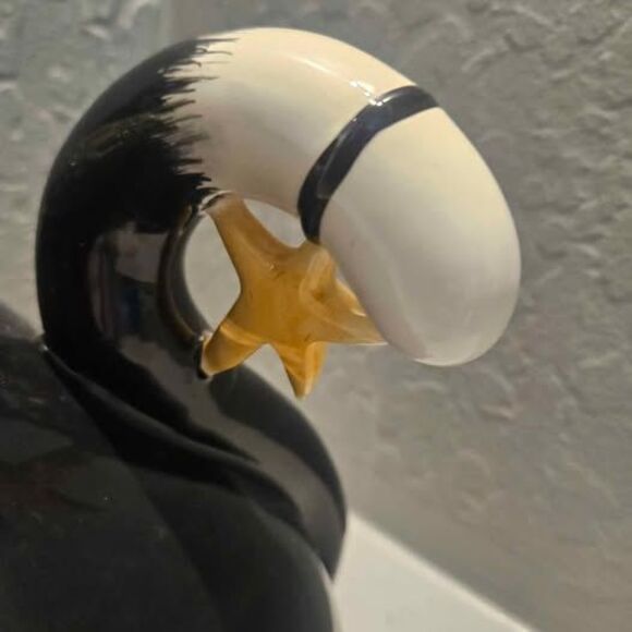 Sakura Fiddlestix Ceramic Christmas Black Cat Cookie Jar 11.5" - Picture 4 of 10